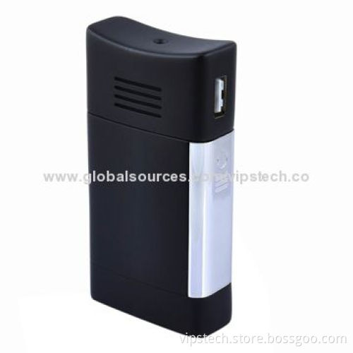 Fire Lighter-shaped Power Bank, 6,600mAh 18650 Li-ion Battery Capacity, 1A Output, Private Mold